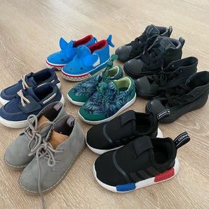 Used baby boy size 5 shoes bundles